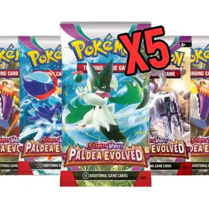 Paldea Evolved Booster Packs (5 Packs)