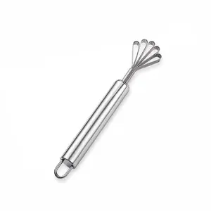 Stainless Steel 5 Claw Coconut Grater Multi Functional Tool for Scraping Coconut Meat and Shredding Fresh Coconut Kernel Kitchen Gadget