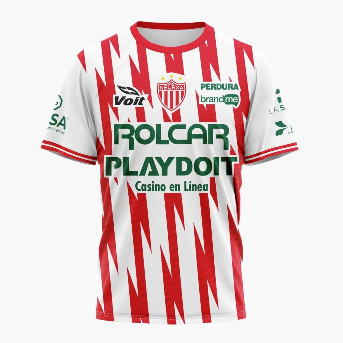 Personalized Liga MX Necaxa 2026-27 Home T-Shirt Unisex Soccer Shirt