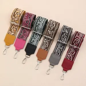 Bandanna pattern purse strap