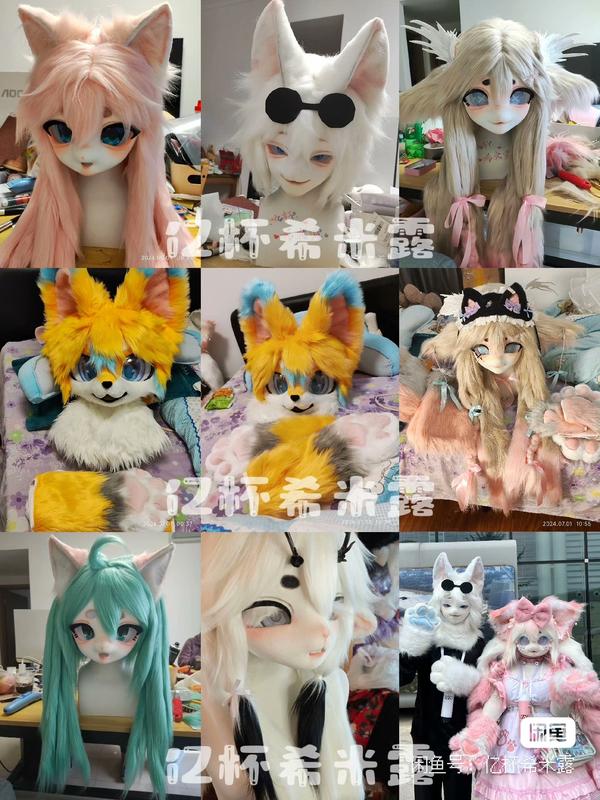 Furui beast suit custom price consulting chart Clothing Menswear Animal Collar Costumes Man Bestie Crewneck Tropical Round Neck