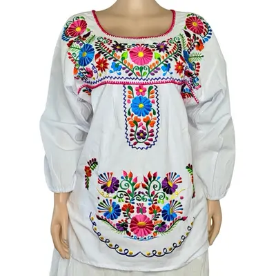 Blusa Blusa Blusa De Cruceta Hecho A Mano De Guatemala TikTok Shop