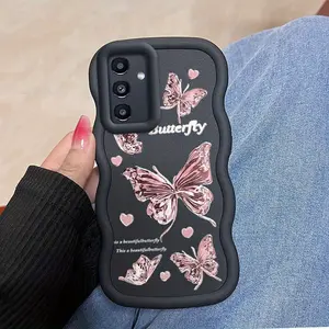 1 Piece A15 5G Fantasy Butterfly Flexible Protective Case For Samsung A15 5G Cellphone With Durable And Bracelet Features Suitable For Casual Casing