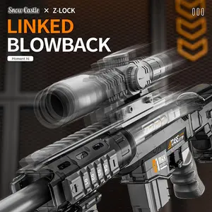 2026 New Rechargeable LED Electric Water Gun 140ML Auto Surrounding Spray for Kids & Adults Summer Outdoor Pool & Backyard Fun