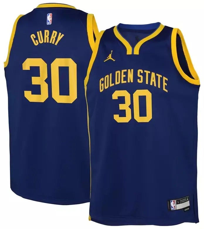 STEPHEN CURRY GOLDEN STATE WARRIORS BLUE SWINGMAN "STATEMENT" JERSEY STEPHEN CURRY GOLDEN STATE WARRIORS BLUE SWINGMAN "STATEMENT" JERSEY