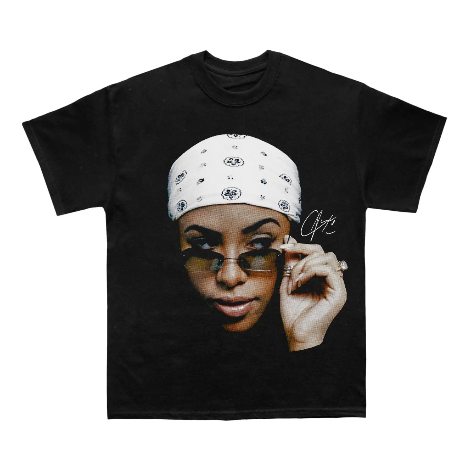 Aaliyah Self Titled Vintage Graphic T-Shirt, Classic R&B Album Tee, Retro Soul Music Fan Shirt, Collector Gift T080611