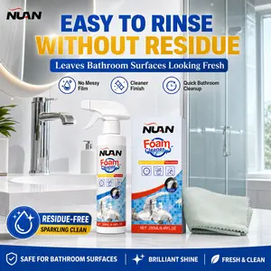 Multi-Surface Foam Cleaner – Ideal for Tubs, Showers, and Bathroom Surfaces!