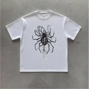 Y2k Phantom Troupe T-Shirt, Vintage Graphic Tees Gothic Grunge Y2k Emo Scene Amity Affliction Style Clothes Men Women Streetwear