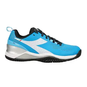 diadora Mens Blushield Torneo Ag Tennis Sneakers Shoes - Blue