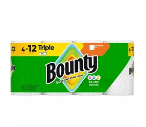 Bounty Full Sheet Paper Towels Size Triple Count 4