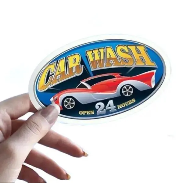 OVAL STICKERS
