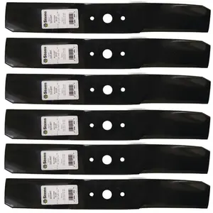 6 Mulching Blades fit Replacement for Cub Cadet 759-3825 742-3019 742-3025 759-3826 OCC-742-3019