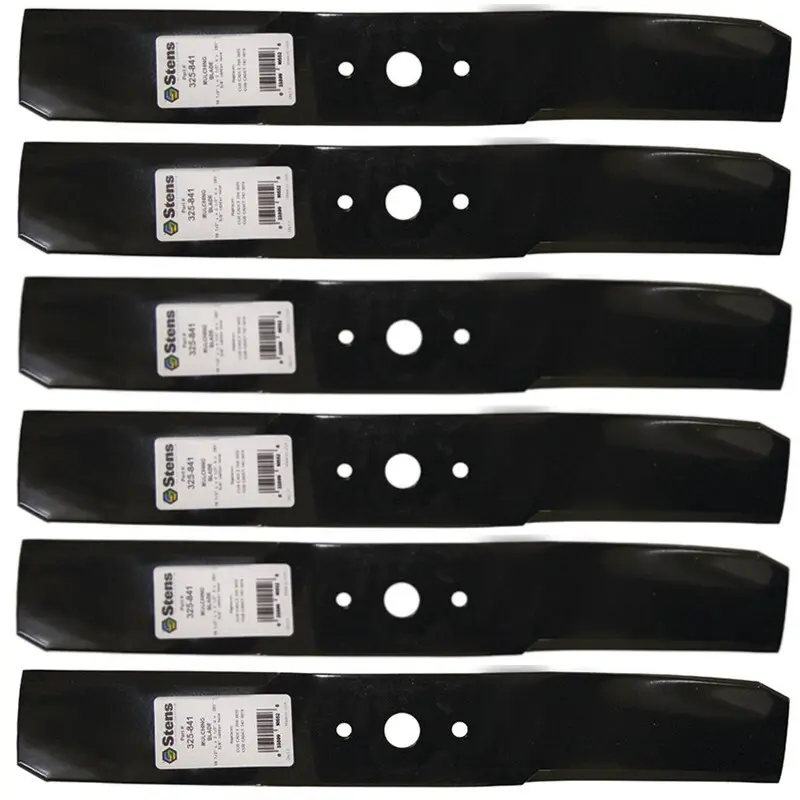 6 Mulching Blades fit Replacement for Cub Cadet 759-3825 742-3019 742-3025 759-3826 OCC-742-3019