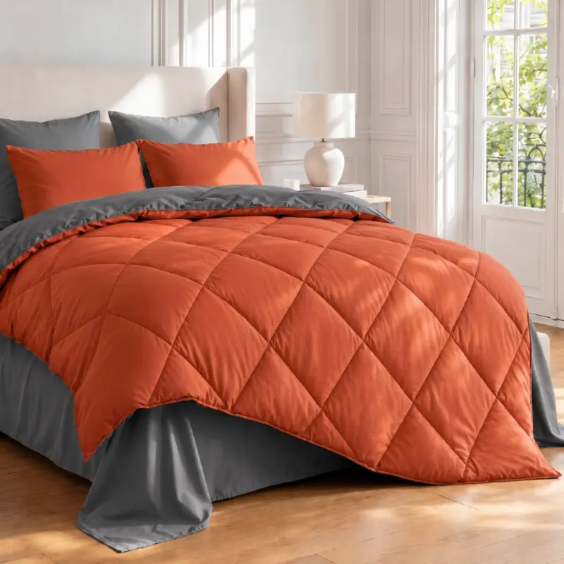 Cosybay Comforter 7 Piece, Pet Family Friendly Luxury Quilt Set with Lightweight Quilt & Flat sheet & Fitted Sheet & Pillowcases, All Season Ultra Soft Breathable, Durable Tear Resistant Easy Care Machine Washable, Ideal for Dog Cat Pet Owners family summ