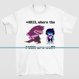 Kris Je Le Jure Graphic Tee Deltarune Character Funny Meme Shirt