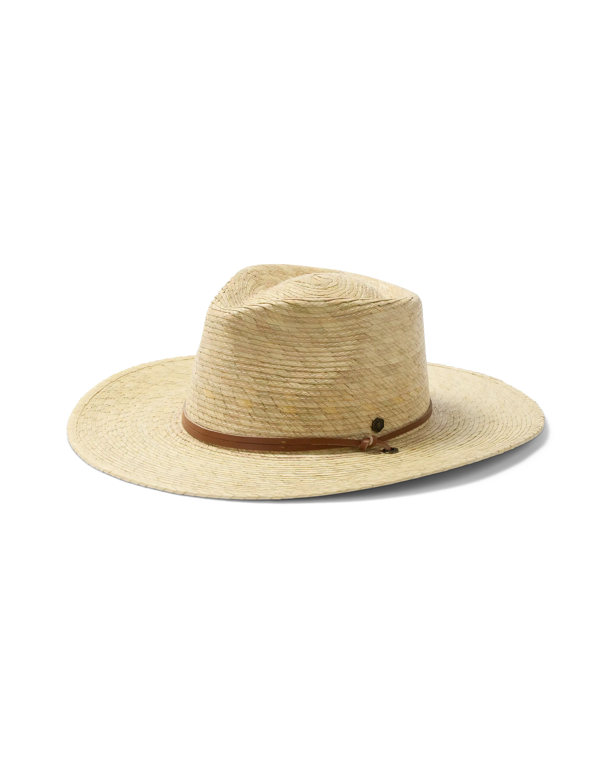 Morro Fedora in Natural Adjustable Sun Hat Handmade Straw Hat