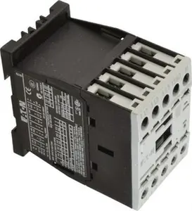 Eaton Cutler-Hammer 3 Pole, 220 Coil VAC at 50 Hz and 240 Coil VAC at 60 Hz, 20 Amp, Nonreversible Open Enclosure IEC Contactor 1 Phase hp: 0.25 at 115V, 0.75 at 200V, 1 at 230V, 3 Phase hp: 1.5 at 200V, 2 at 230V, 3 at 460V XTCE007B10B
