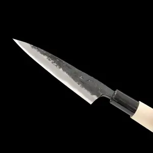 120mm Blue Steel No 2 Deba Style Knife For Fish Filleting and General Utility Japanese Chef Quality Minamoto Kanemasa