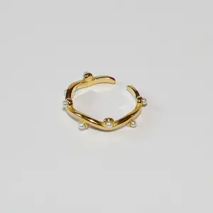 Perla Open Ring