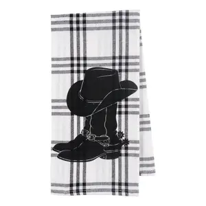 Western/Ranch Themed 100% Cotton Kitchen Towel