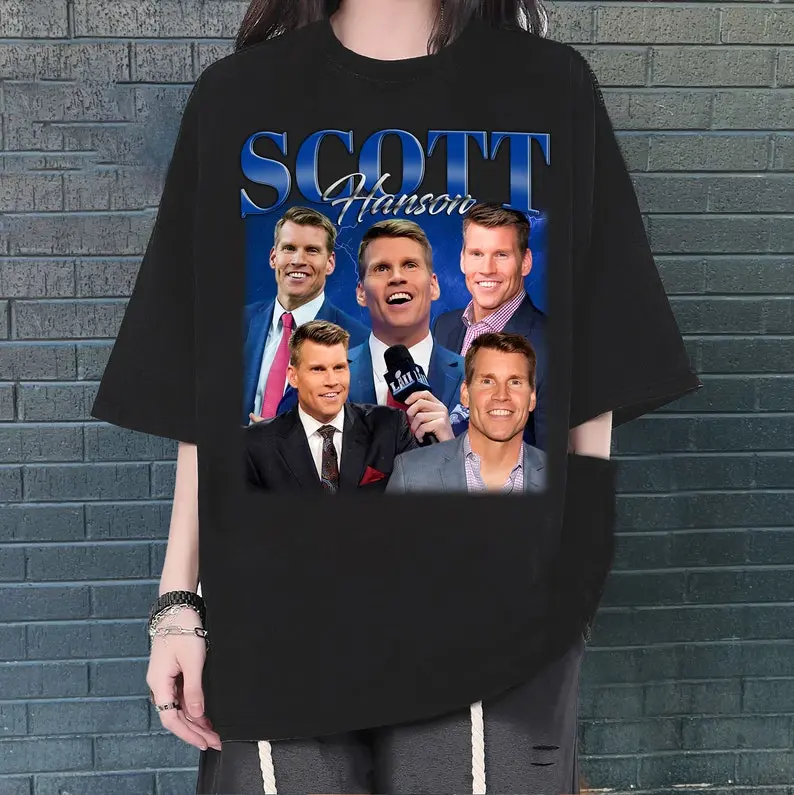 Scott Hanson T-Shirt, Scott Hanson Shirt, Scott Hanson Sweatshirt, Hip hop Graphic, Unisex Shirt, Bootleg Retro 90's Fans Gift, Trendy Shirt