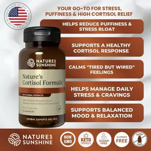 Nature's Sunshine Cortisol Formula, 90 Capsules