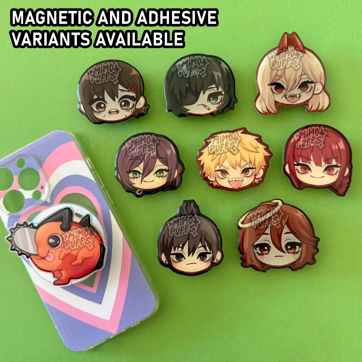 C S M Anime Phone Grip Acrylic