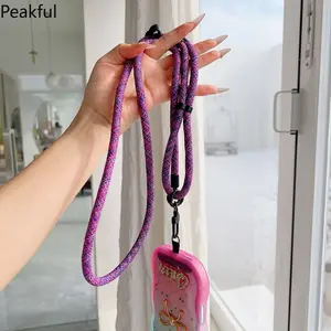 Universal Mobile Phone Crossbody Lanyard — Adjustable Long Shoulder Strap & Stylish Carrying Cord