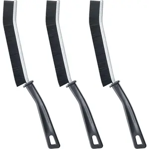 Gap cleaner, Cleaning Brush, Small Cleaning Brushes, Grout Cleaner Brush, Toilet Brush, Scrub Brush for Shower Tile, Skinny Gap Cleaning Tools for Household Use, Bathroom, Kitchen (3) No brand