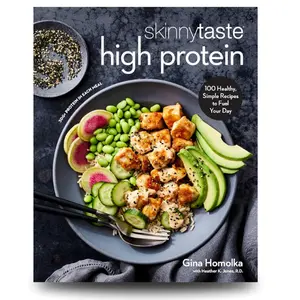 Skinnytaste High Protein Hardcover Cookbook - 100 Healthy, Simple Cooking & Meal Prep Recipes to Fuel Your Day, Publication Date: October 7, 2025