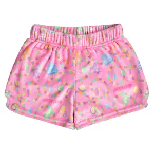 Candy Land Sugar Trail Plush Shorts