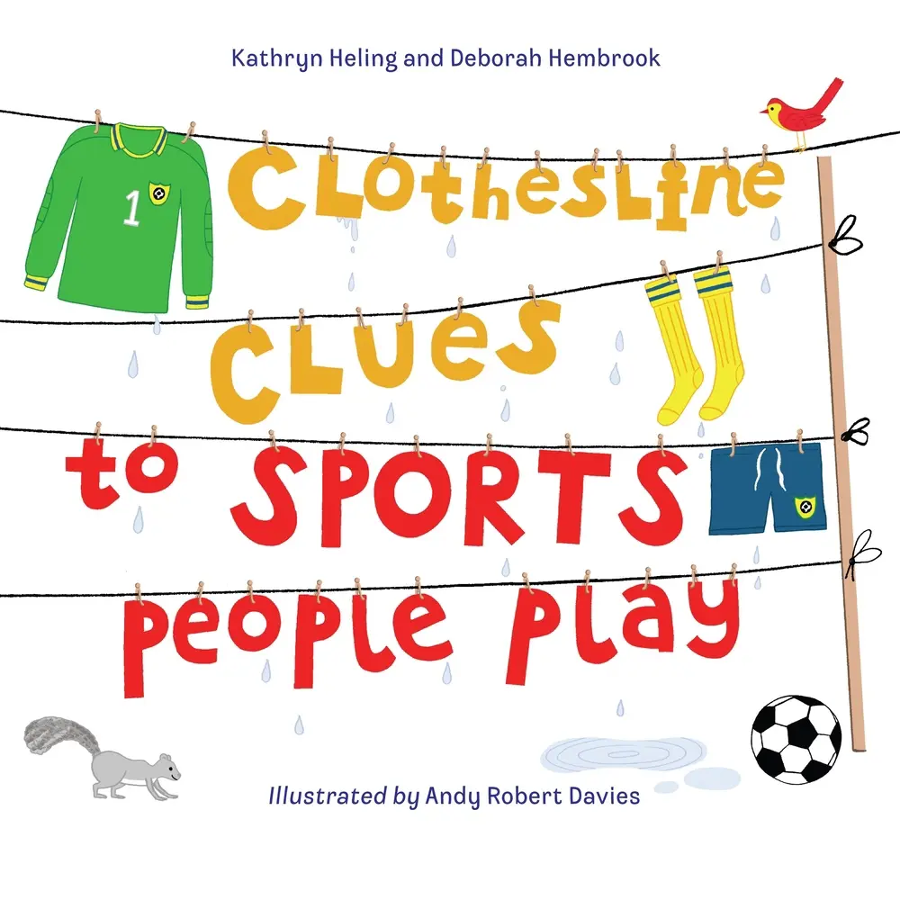USED Book - Clothesline Clues to Sports People Play by Heling, Kathryn (Paperback) - english
