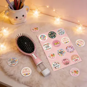 Mother's Day Gift Spray Cushion Comb, Suitable for All Hair Types, Detangling Brush, Self-Care Beauty Tool, Detangling Hairbrush