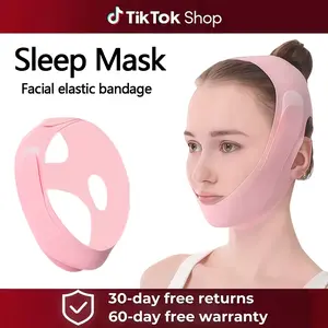Laroma V-Face Mask – Anti-Aging Lifting & Firming for Jawline, Double Chin & Nasolabial Folds | Reusable & Adjustable Skin Repair Safe Environmental Protection Tightness Safe