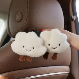 Cute Cloud Shaped Car Seat Back Hook, Multifunctional Car Seat Back Hanger, Creative DIY Car Interior Accessories for Women & Girls, Car Seat Organizer, Car Backseat Organizer, Car Storage Organizers