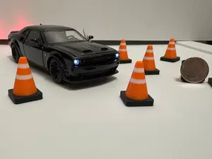 Mini Traffic Cones (4 - Pack)