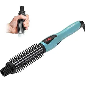 PHOEBE Hot Curling Brush  Salon Curls in Minutes | Anti-Scald Design | Fast Heat-Up | Frizz-Free Shine | All Hair Types, Curly Hair