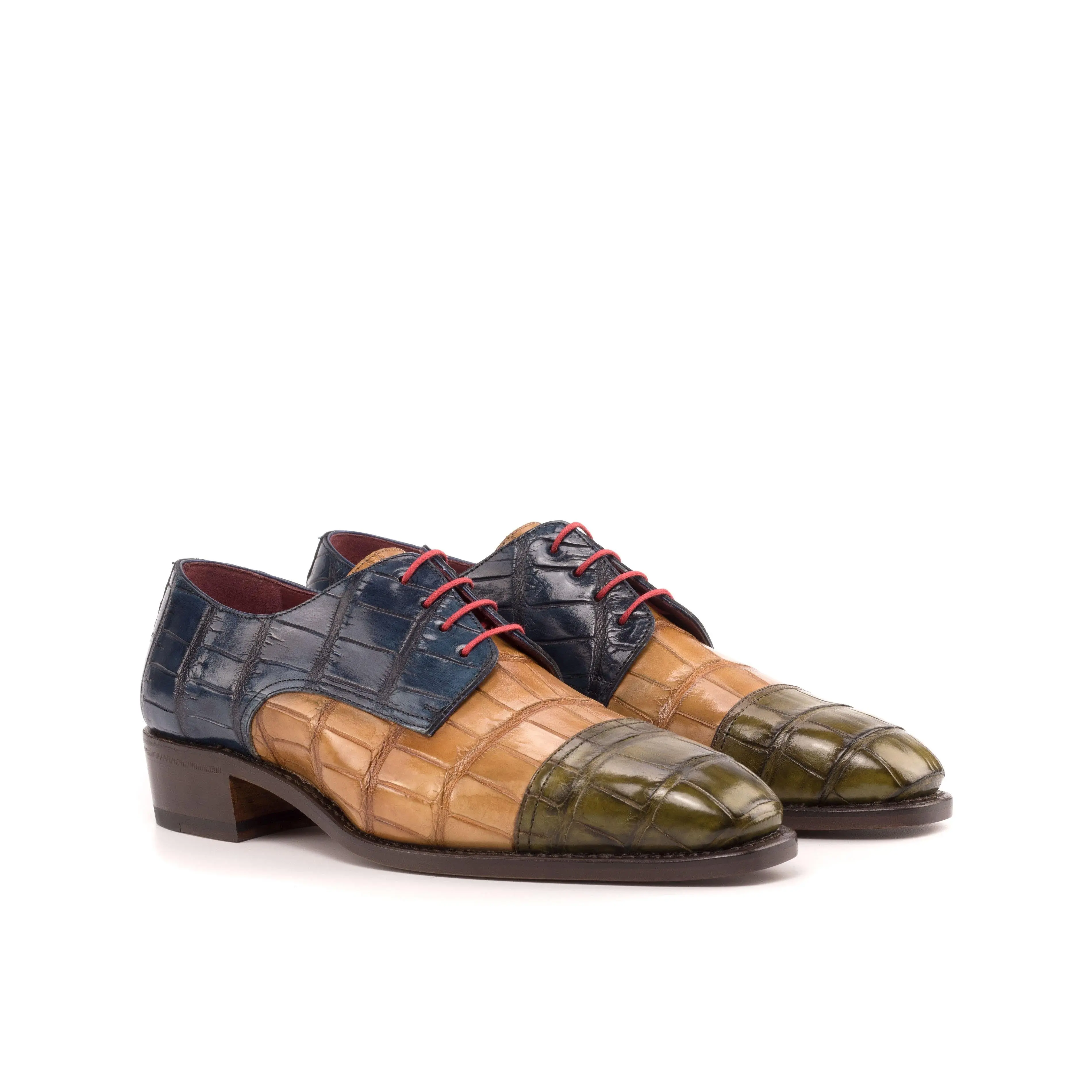 Judge Alligator Derby Shoes