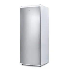 Commercial Cool 6.0 Cu. Ft. Upright Freezer, 5 Fixed Freezer Shelves, Reversible Door, Adjustable Thermostat, Manual Defrost, CCUL60WV6, White with Stainless Look Door