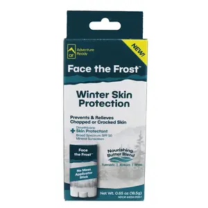 Face the Frost Winter Skin Protection Stick with Turmeric & Shea Butter for Hydrate Nourish & Moisture Retention