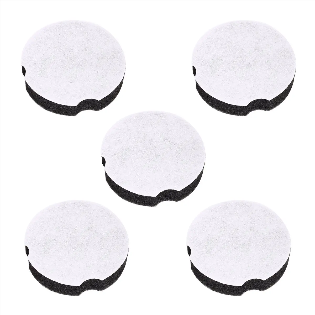 Eco-Friendly 5-Pack Filter Pack, Tool-Free Replacement for Bissell PowerForce Compact Lightweight Upright 1520&2112 Series Vacuum Cleaner (Part 1604896) - Pollutant Trap, Series Match Compatibility
