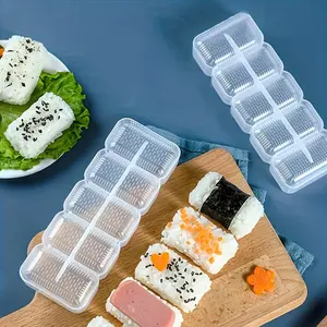 1pc Nigiri Sushi Mold Rice Ball 5 Rolls Maker Non Stick Sushi Making Tool, Meal Prep Molds, Kitchen Gadgets, Kitchen Accessories