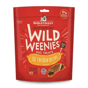 Stella and Chewy's Wild Weenies Freeze-Dried Treats for Dogs