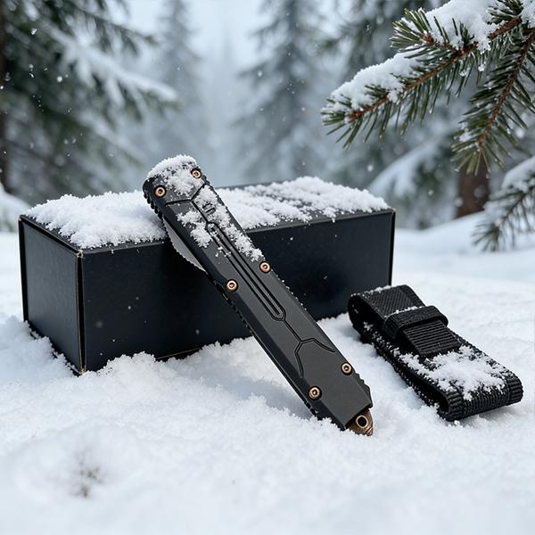 KS9000 Folding Fruit Knife, Portable Stainless Steel Kitchen Tool, Compact & Durable, Sharp Paring Knife for Home & BBQ Use Block