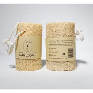 Plant Based Bath Loofah Sponge I 100% Bio-Degradable Luffa I Multi Pack