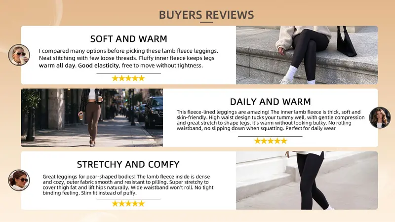 Stretchy Winter Leggings