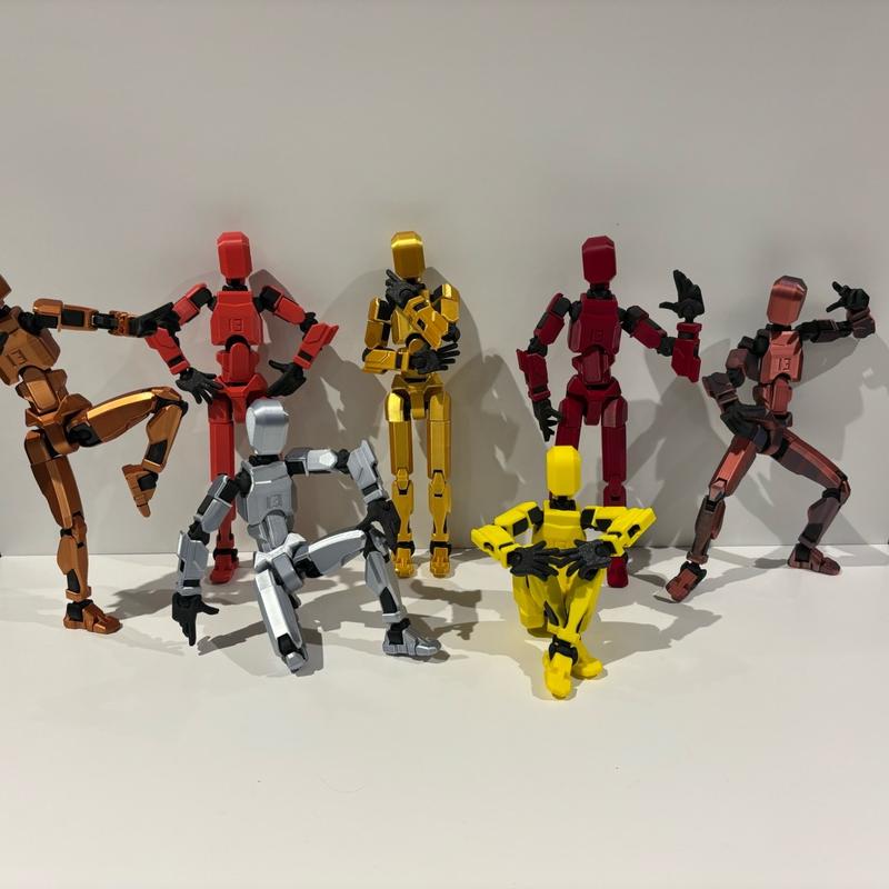 Fully Assembled Articulated Dummy Figures 13T13 for Decorating and Ornamenting