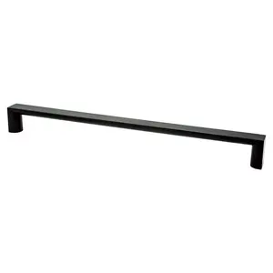 212 MAIN Elevate Series 18 in. Matte Black Appliance Pull - Door Hardware Handle Doorknobs