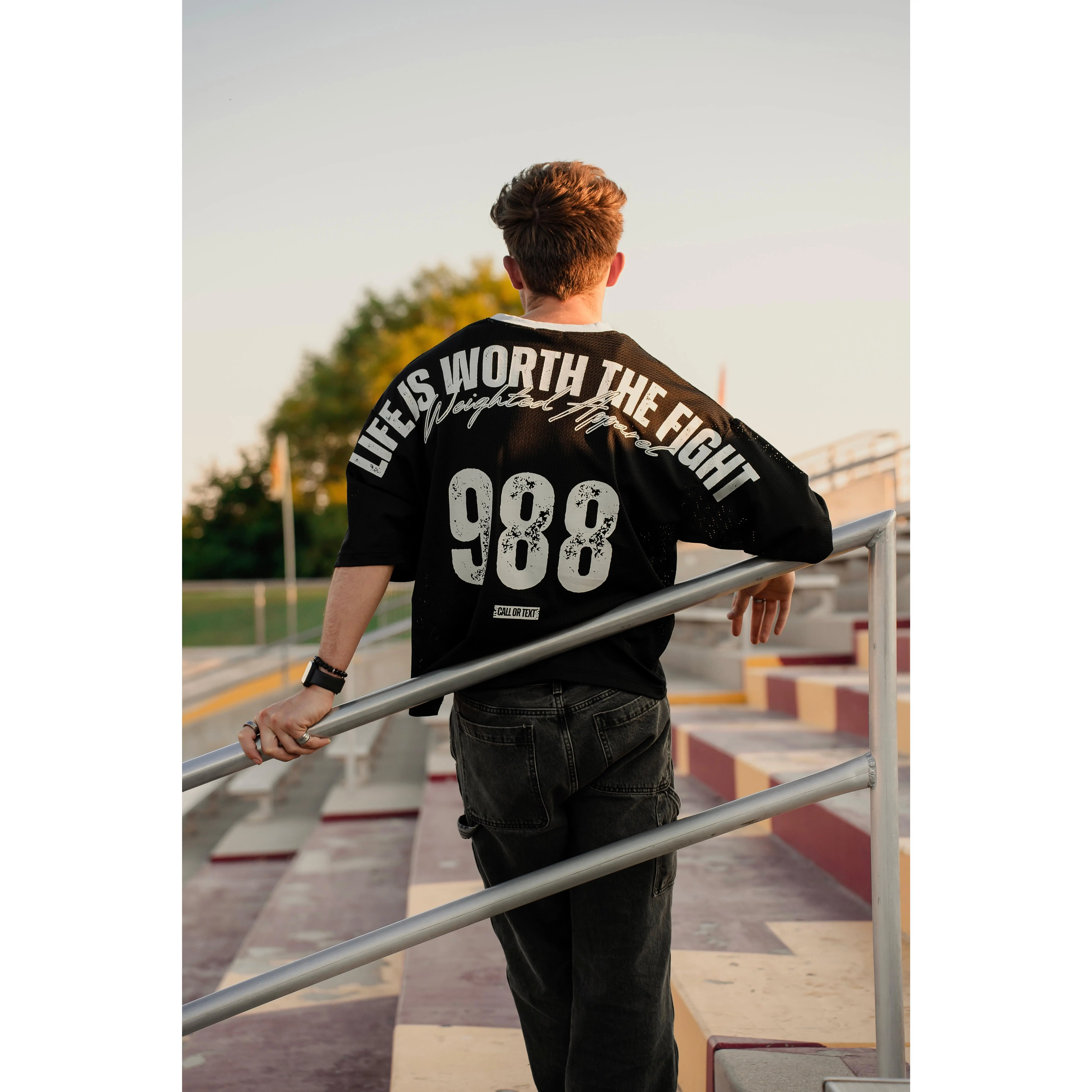 988 - Weighted Mesh Jersey