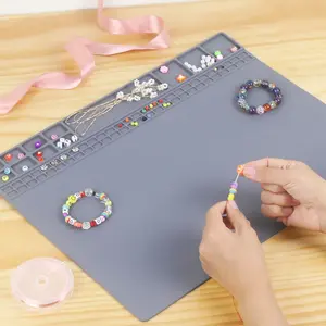 Silicone Repair Pad Magnetic Soldering Station Insulation Heat Resistant Electronic Repair Mat for Phone Laptop Computer